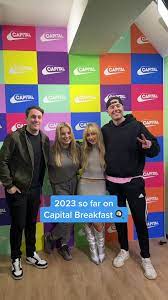 Capital Breakfast's Roman Kemp, Sian Welby and Chris Stark